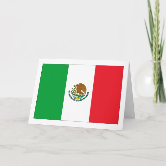 De Vlag van Mexico Kaart (Voorkant)