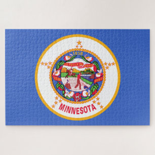 De vlag van Minnesota Legpuzzel