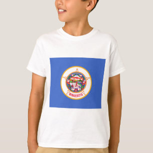 De vlag van Minnesota T-shirt