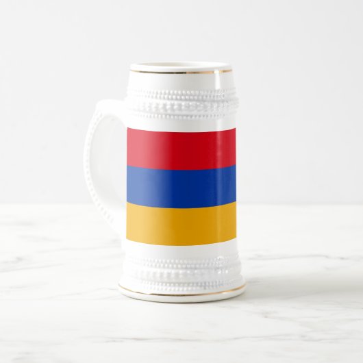 De vlag van Nagorno-Karabach Bierpul (Voorkant links)