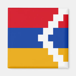 De vlag van Nagorno-Karabach Magneet