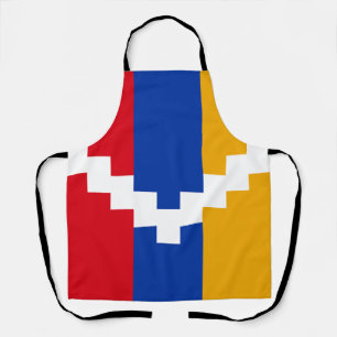 De vlag van Nagorno-Karabach Schort