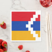 De vlag van Nagorno-Karabach Servet (Insitu)