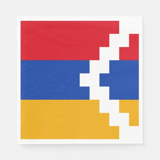 De vlag van Nagorno-Karabach Servet (Voorkant)