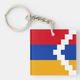 De vlag van Nagorno-Karabach Sleutelhanger