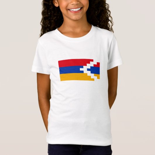 De vlag van Nagorno-Karabach T-shirt (Voorkant)