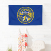 De vlag van Nebraska Spandoek (Insitu)