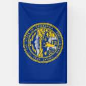 De vlag van Nebraska Spandoek (Verticaal)