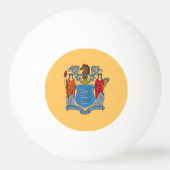 De vlag van New Jersey Pingpongballen (Achterkant)
