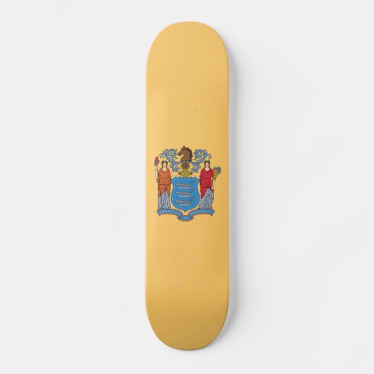 De vlag van New Jersey Skateboard (Voorkant)