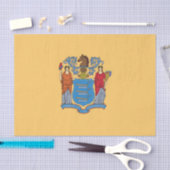 De vlag van New Jersey Tissuepapier (Craft)