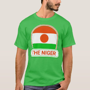 De vlag van Niger is de vlag van Niger T-shirt