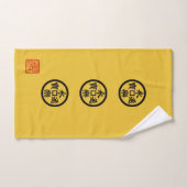 De vlag van Nobunaga Oda Bad Handdoek (Handdoek)