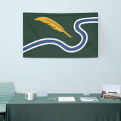 De vlag van Northampton (Massachusetts, VS) Spandoek (Beurs)