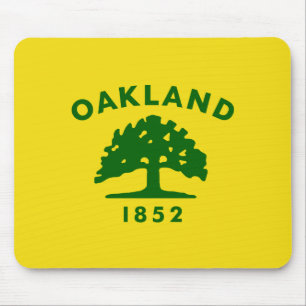 De vlag van Oakland (Californië) Muismat