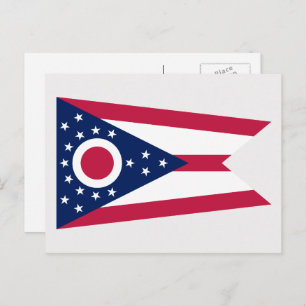 De vlag van Ohio Briefkaart