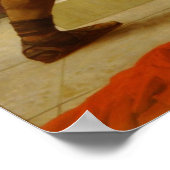 De vlag van ons Poster van Jezus Christus (Hoek)