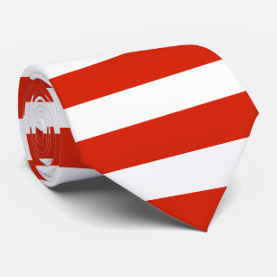 De vlag van Oostenrijk Stropdas