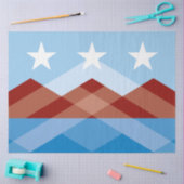 De vlag van Peoria (Arizona) Tissuepapier (Craft)