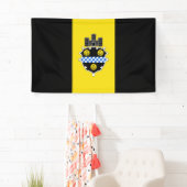 De vlag van Pittsburgh (Pennsylvania) Spandoek (Insitu)