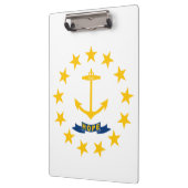 De vlag van Rhode Island Klembord (Links)