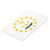 De vlag van Rhode Island, Verenigde Staten van Ame Magneet (Linkerzijde)