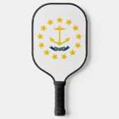 De vlag van Rhode Island, Verenigde Staten van Ame Pickleball Paddle (Voorkant)