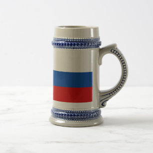 De vlag van Rusland Bierpul