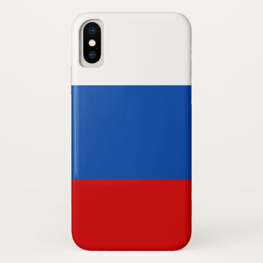 De vlag van Rusland Case-Mate iPhone Case (Achterkant)