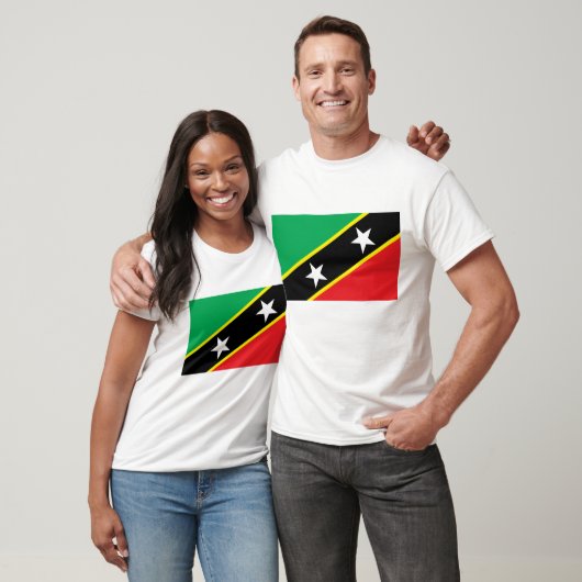 De vlag van Saint Kitts en Nevis T-shirt (Unisex)