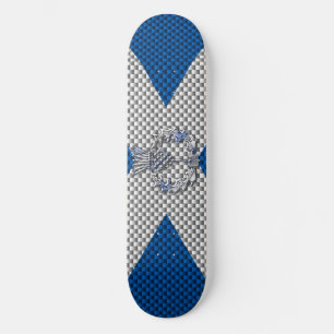 De Vlag van Schotland van de Druk van de Vezel van Skateboard