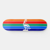 De vlag van Sint-Petersburg (Florida) Skateboard (Horizontaal)