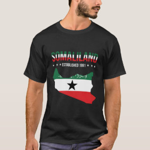 De vlag van Somaliland T-shirt