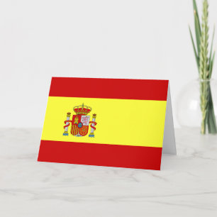 De Vlag van Spanje Kaart