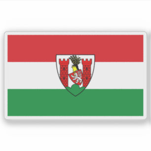 De vlag van Spremberg Sticker