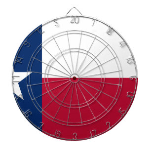 De vlag van Texas Dartbord
