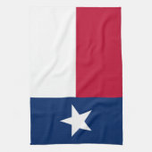 De vlag van Texas Theedoek (Verticaal)