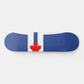 De vlag van Toronto (Canada) Skateboard (Horizontaal)