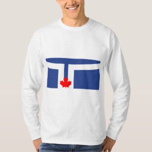 De vlag van Toronto (Canada) T-shirt