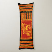 De vlag van Venetië, Italië Lichaamskussen (Achterkant (Verticaal))