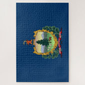 De vlag van Vermont Legpuzzel (Verticaal)