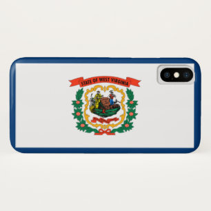 De vlag van West Virginia iPhone X Hoesje