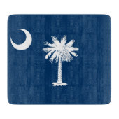 De vlag van Zuid-Carolina Snijplank (Voorkant)