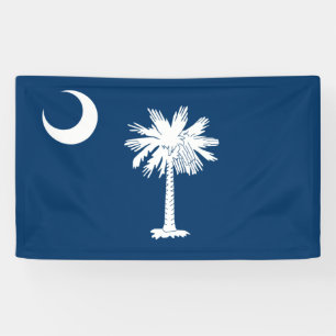 De vlag van Zuid-Carolina Spandoek