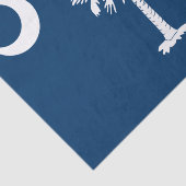 De vlag van Zuid-Carolina Tissuepapier (Detail)