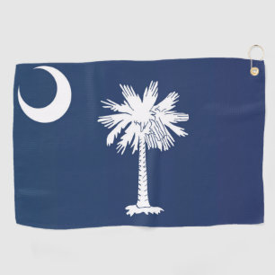 De vlag van Zuid-Carolina, Verenigde Staten van Am Golfhanddoek