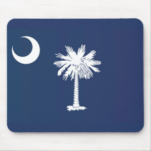De vlag van Zuid-Carolina, Verenigde Staten van Am Muismat
