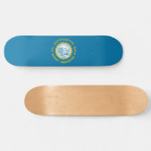 De vlag van Zuid-Dakota Skateboard (Horizontaal)