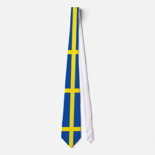 De vlag van Zweden Stropdas