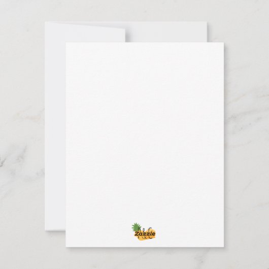 De Vlakke Kaart van de Cactus van Kerstmis van (Achterkant)